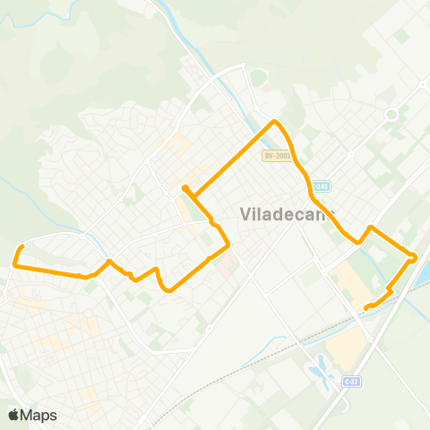 AMB Est. Rodalies-Can Guardiola map