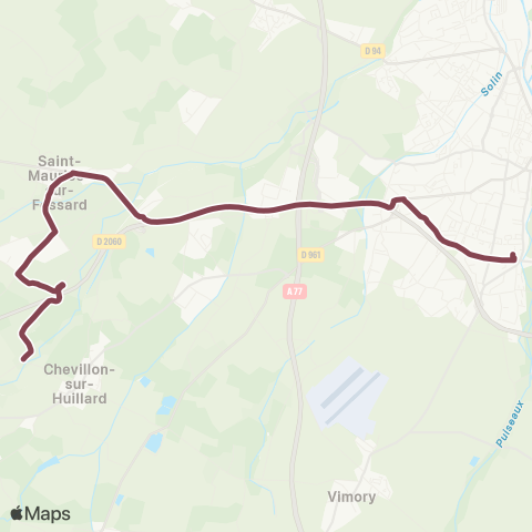 Amelys Villemandeur Collège Aubrac / Chevillon-s/-Huillard Marsan map