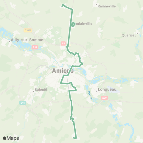 Ametis Bertangles - Sains-en-Amiénois map