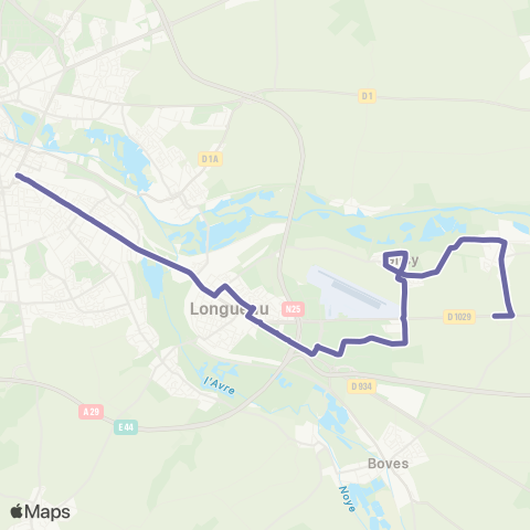 Ametis Petit-Blangy - Gare du Nord map