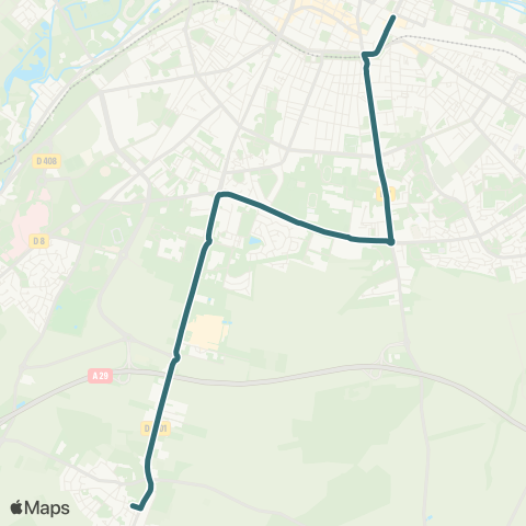 Ametis Dury - Gare du Nord map