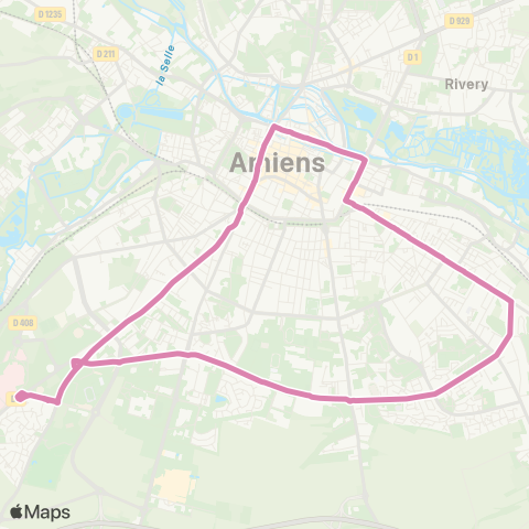 Ametis Laënnec - Gare du Nord - Laënnec map