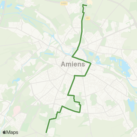 Ametis Promenade - Centre commercial Sud map