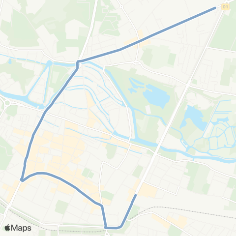 Ametis Navette Marche Duclos map