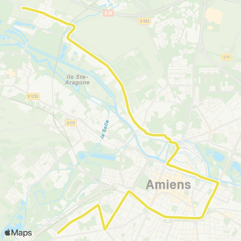 Ametis Navette Cimetière map