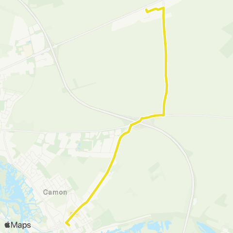 Ametis Scolaire Omer Détourné <> Camon Église map