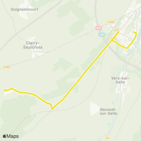 Ametis Scolaire Creuse <> Saleux map
