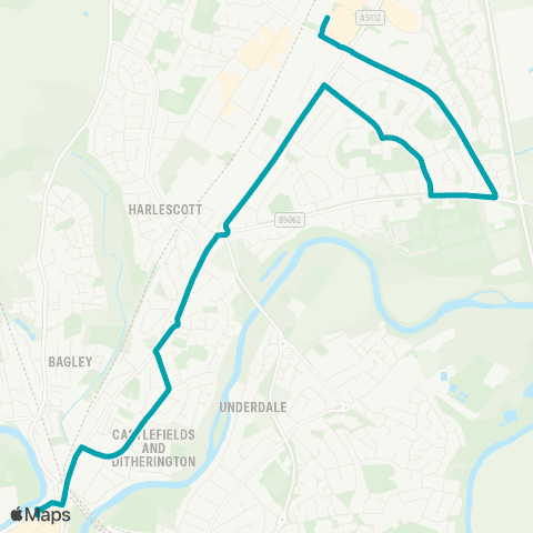 Arriva Midlands Bus Station - Tesco Extra map
