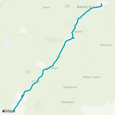 Arriva Midlands Stand D - Bus Station map