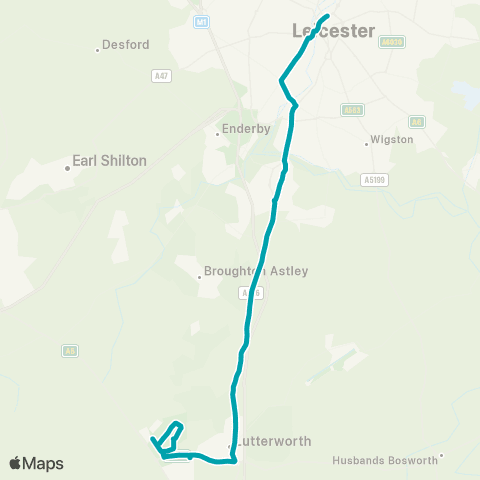 Arriva Midlands St Margaret's Bus Sta - Eddie Stobart Logistics map