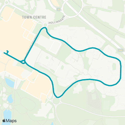 Arriva Midlands Bus Station - Bus Station map