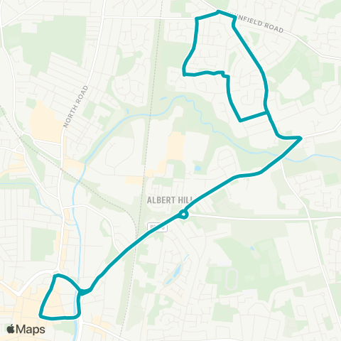 Arriva North East  map