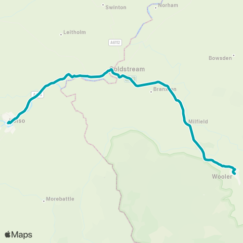 Arriva North East  map