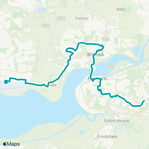 Arriva North West  map