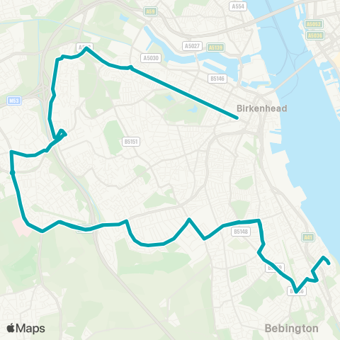Arriva North West Pollitt Square - Pollitt Square map