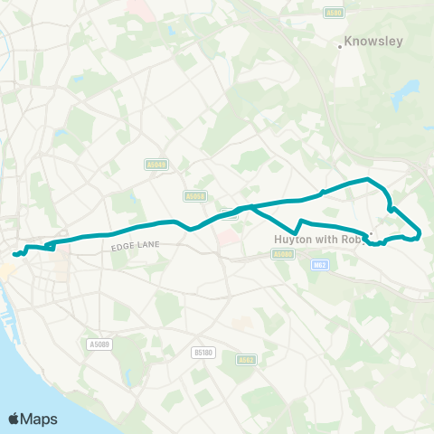 Arriva North West Queen Square Bus Sta - Queen Square Bus Sta map