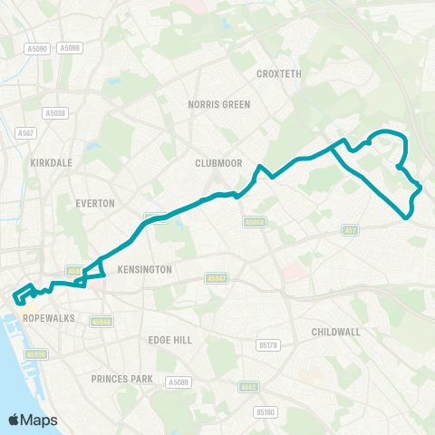 Arriva North West Queen Square Bus Sta - Queen Square Bus Sta map