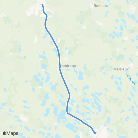 ARA Cars Région Ain Châtillon / Chalaronne-Villars les Dombes map