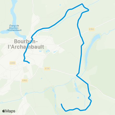 ARA Cars Allier - Scolaire 134 map