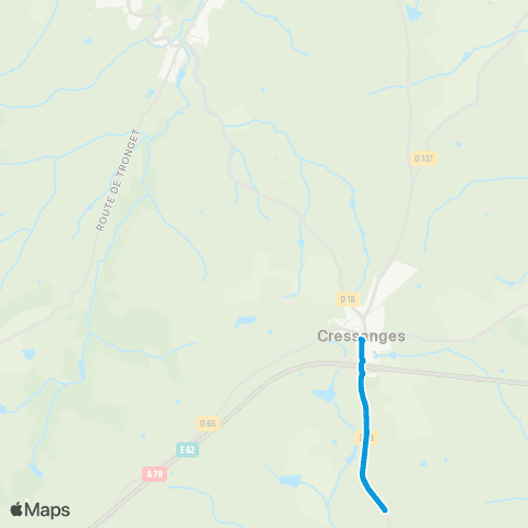 ARA Cars Allier - Scolaire 138 map