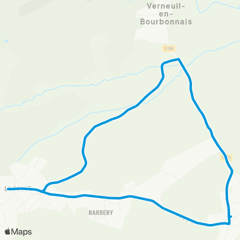 ARA Cars Allier - Scolaire 143 map