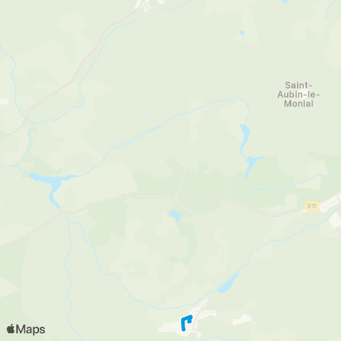 ARA Cars Allier - Scolaire 163 map