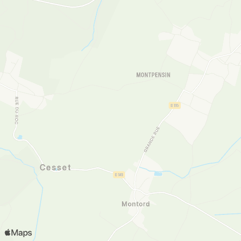 ARA Cars Allier - Scolaire 189 map