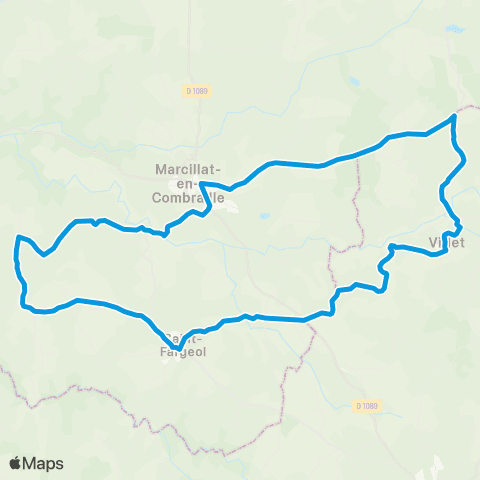 ARA Cars Allier - Scolaire 238 map