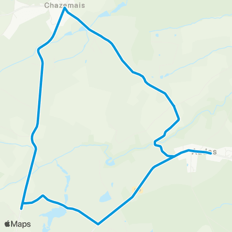 ARA Cars Allier - Scolaire 261 map