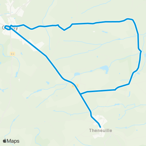 ARA Cars Allier - Scolaire 297 map
