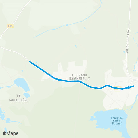 ARA Cars Allier - Scolaire 299 map