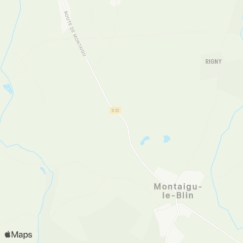 ARA Cars Allier - Scolaire 306 map