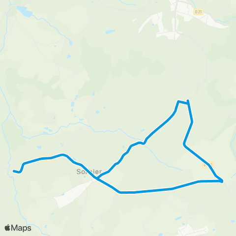 ARA Cars Allier - Scolaire 319 map