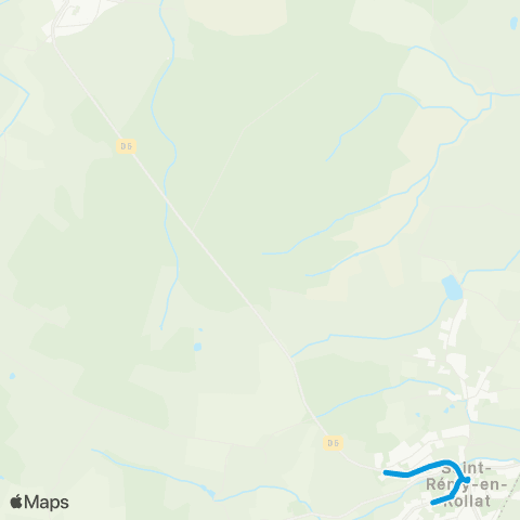 ARA Cars Allier - Scolaire 329 map