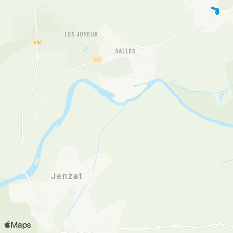 ARA Cars Allier - Scolaire 339 map
