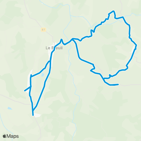 ARA Cars Allier - Scolaire 344 map