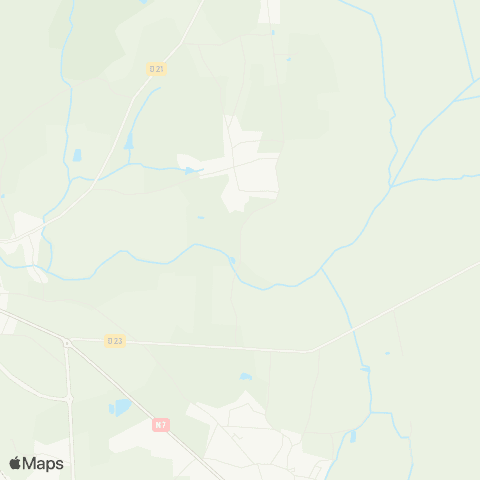 ARA Cars Allier - Scolaire Montoldre - Rongeres map