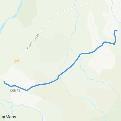 ARA Cars Ardèche - Scolaire Regie de Grospierres map