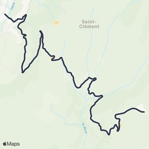 ARA Cars Région Cantal Vic-sur-Cere - Pailherols map