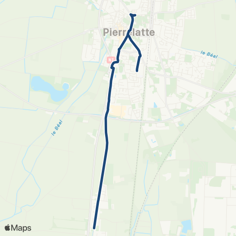 ARA Cars Région Drôme - Scolaire Sco Pierrelatte - les Blaches map