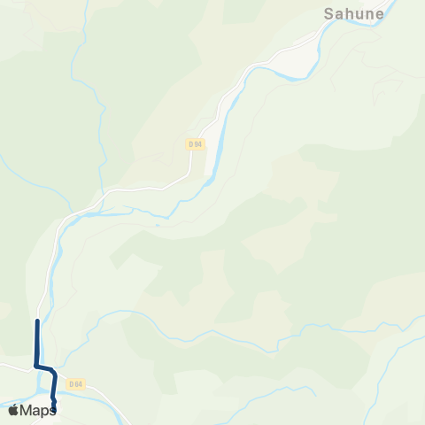 ARA Cars Région Drôme - Scolaire Sco Curnier - Sahune map