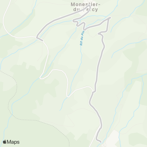 ARA Cars Région Isère - Scolaire Primaire Monestier du Percy-St Maurice e map