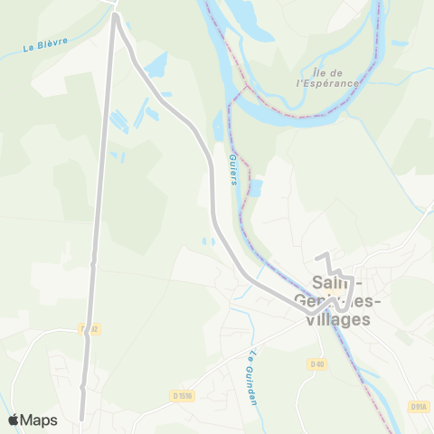 ARA Cars Région Isère - Scolaire Aoste-St Genix sur Guiers map