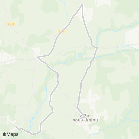 ARA Cars Région Isère - Scolaire Desserte Ville sous Anjou map