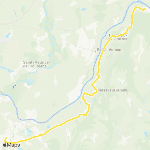 ARA Cars Région Isère Bouvesse-la Balme-Pont de Cheruy map