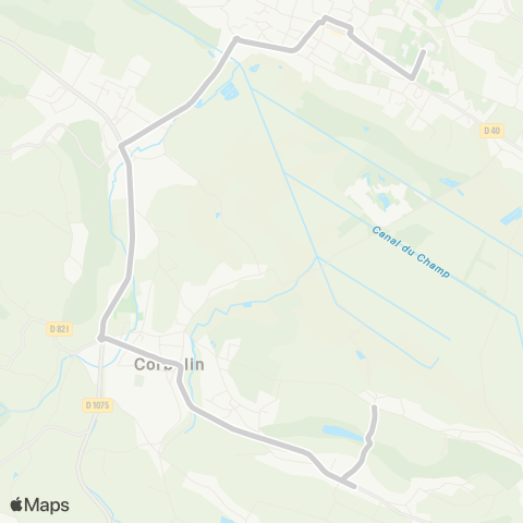 ARA Cars Région Isère - Scolaire Corbelin-les Avenières Veyrins Thuellin map