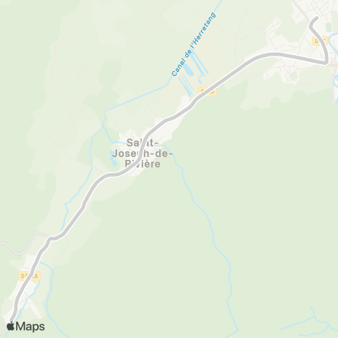 ARA Cars Région Isère - Scolaire La Sure en Chartreuse-St Laurent du Pont map