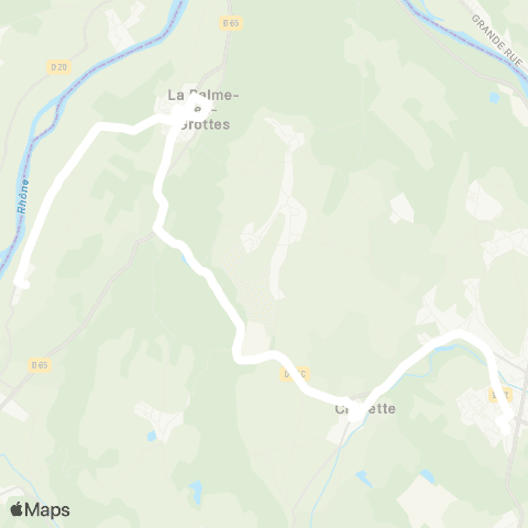 ARA Cars Région Isère - Scolaire La Balme-Charette-Montalieu map