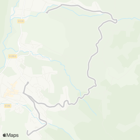 ARA Cars Région Isère - Scolaire Lans en Vercors-Villard de Lans map