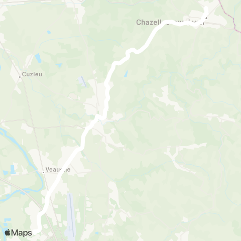 ARA Cars Région Loire Maringes - Andrézieux-Bouthéon map